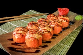 Запеченный Ролл с Курой